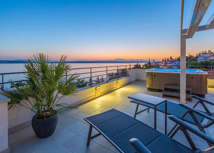 Apartment Hundefreundliches Nur 100 Meter Zum Mit Sauna, Meerblick, Whirlpool