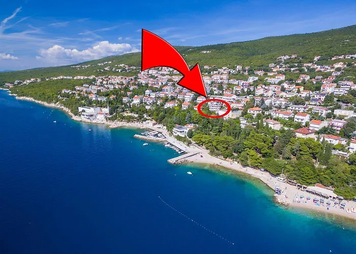 Apartment Hundefreundliches Nur 100 Meter Zum Mit Sauna, Meerblick, Whirlpool Dramalj