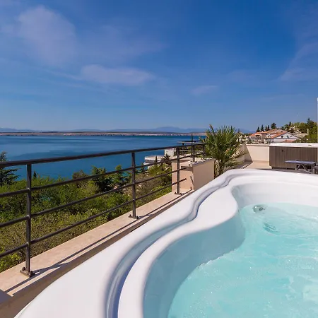 Hundefreundliches Nur 100 Meter Zum Mit Sauna, Meerblick, Whirlpool Apartman