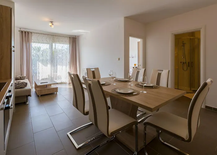 Hundefreundliches Nur 100 Meter Zum Mit Sauna, Meerblick, Whirlpool Dramalj